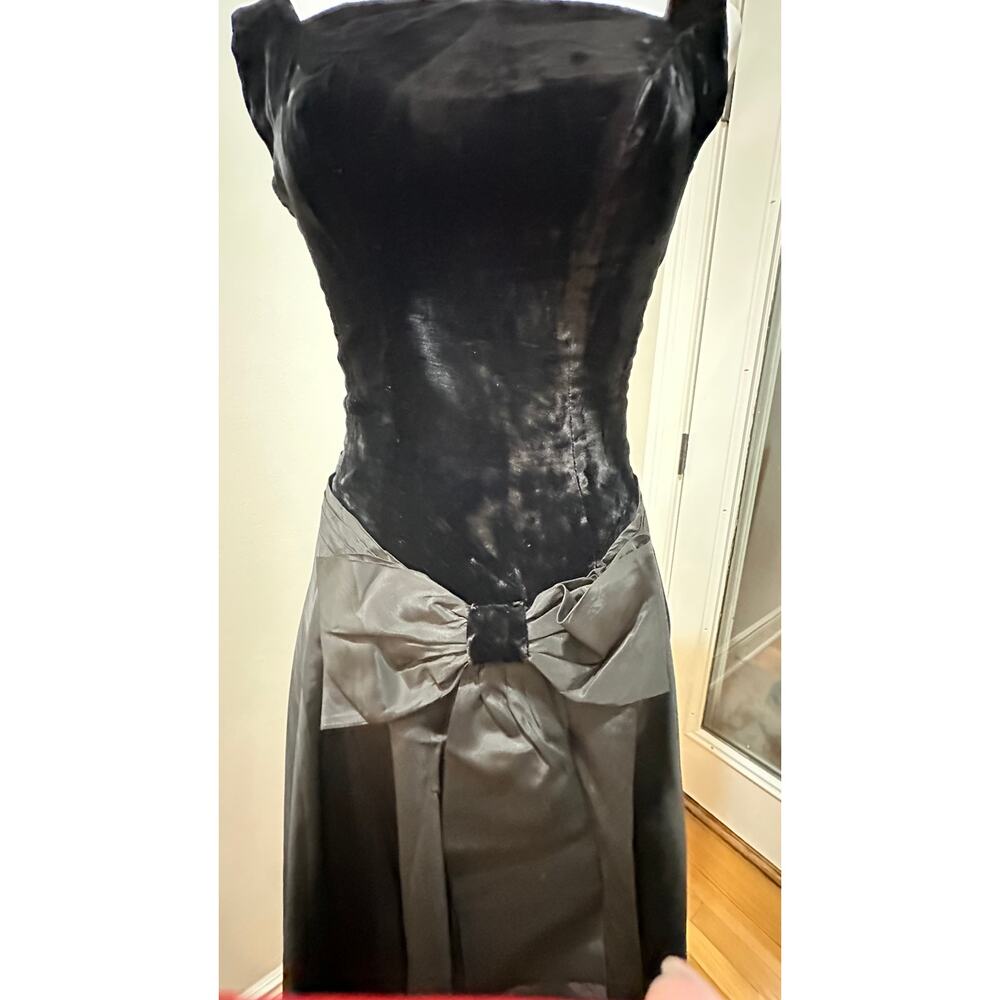 Vintage 1950's Bepsoke Cocktail Dress No Labels Dressmaker 1 of a kind